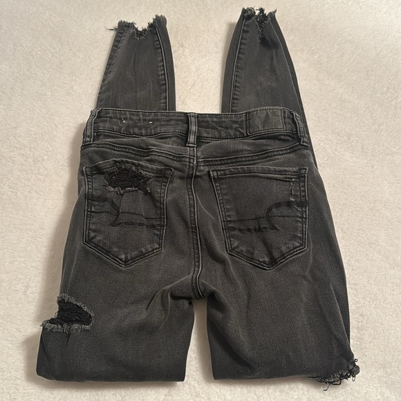 Women’s American Eagle Hi-Rise Super Stretch X Jeggings, size 0 - Picture 4 of 9